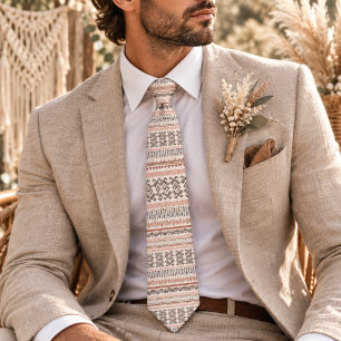 Cravate Motif de style bohème
