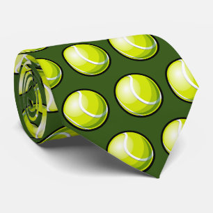 Cravate motif de tennis cool