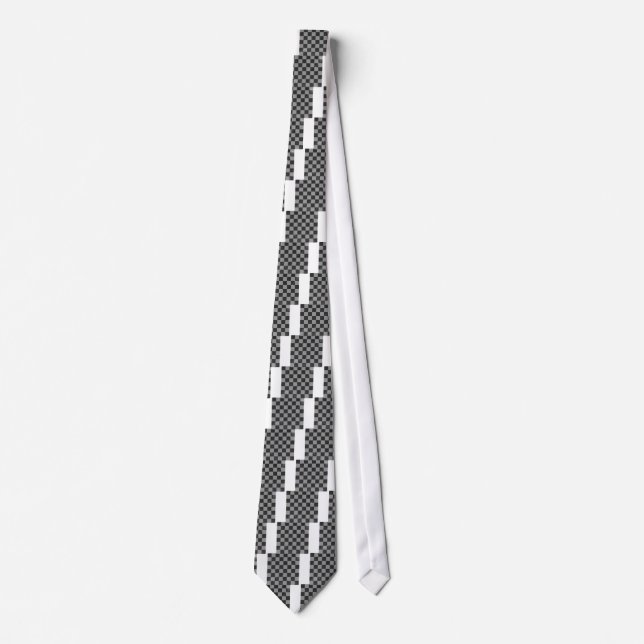 Cravate Motif d'échecs (Devant)