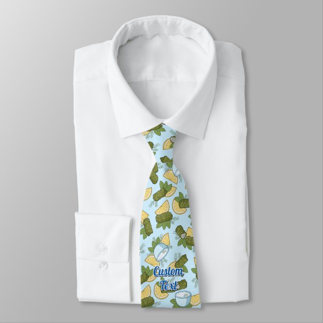 Cravate Motif Dolmadakia (Attaché)