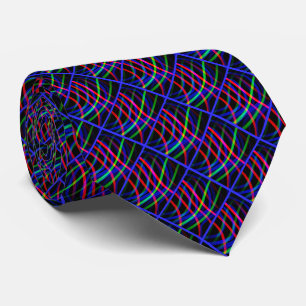 Cravate Motif Écran de veille