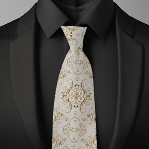 Cravate Motif floral minimaliste