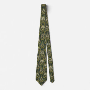 Cravate Motif floral vintage Chèvrefeuille de William Morr