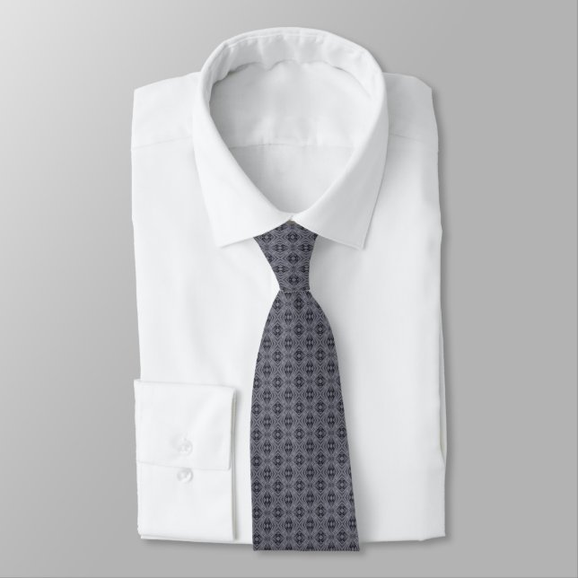 Cravate Motif gris (Attaché)