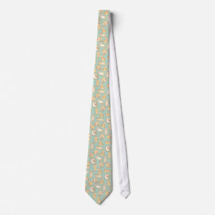 Cravate Motif illustré Orange Tabby Cats