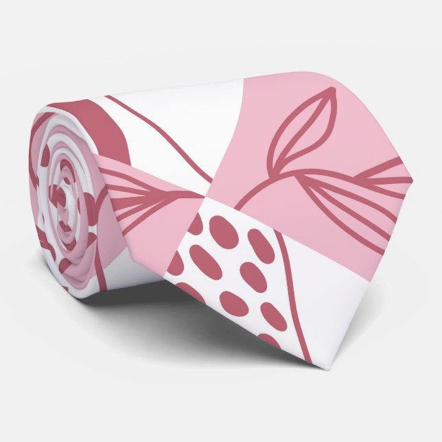 Cravate Motif minimaliste (Roulé)