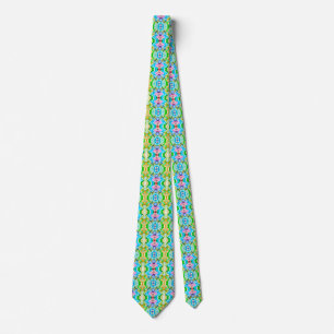Cravate Motif multicolore coloré joyeux