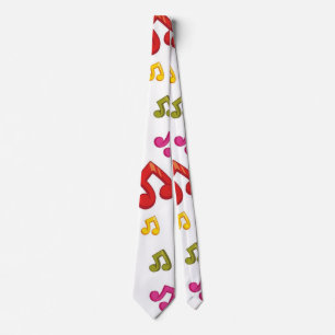 Cravate Motif musical