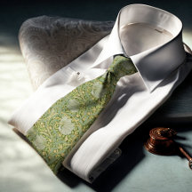 Motif Or Vert de William Morris Pimpernel