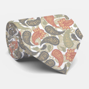 Cravate Motif Paisley 