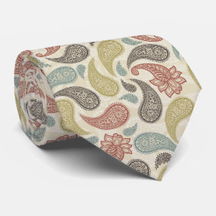Cravate Motif Paisley 