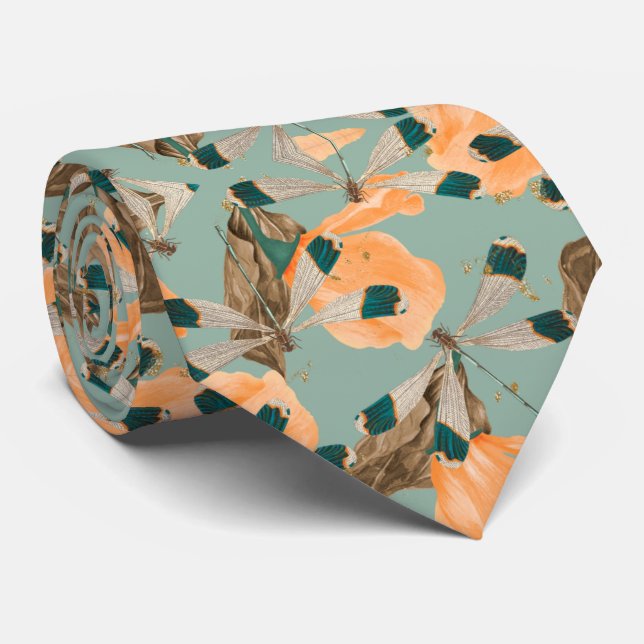 Cravate Motif papillon de papillon de la papillon de la Mo (Roulé)
