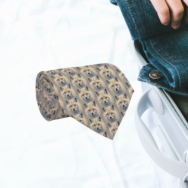 Cravate Motif photo Red Fox Wildlife (In Situ (Rolled))