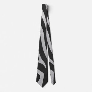 Cravate Motif Poster de animal branché Zebra créé par Imag