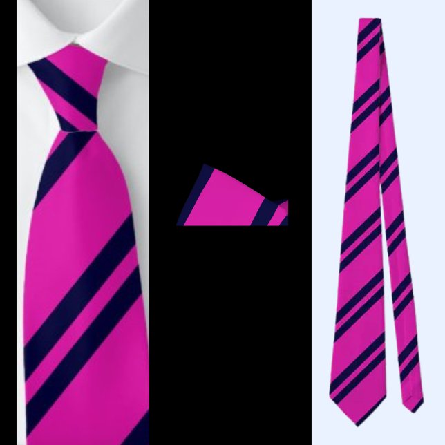 Cravate Motif rose foncé (Créateur téléchargé)