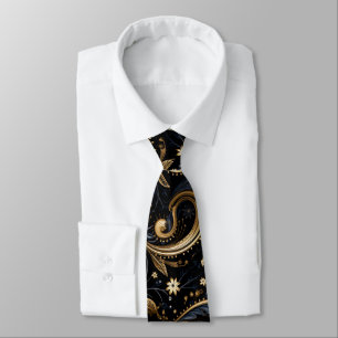 Cravate Motif sans couture Paisley