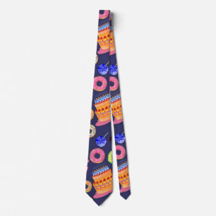 Cravate Motif Sugary Delights
