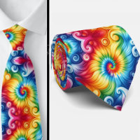 Motif Tie-Dye Psychédélique