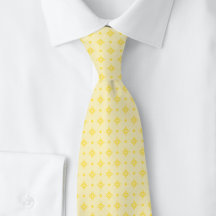 Motif Tribal Jaune Citron