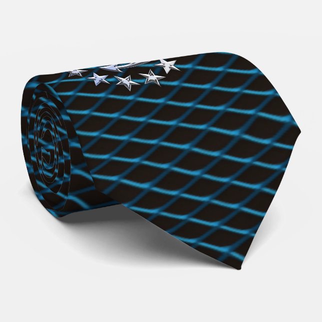 Cravate Mousse de mer Chrome Yacht Drapeau Automotive Gril (Roulé)