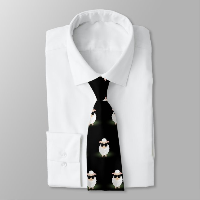 Cravate Mouton cool (Attaché)