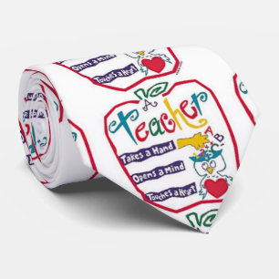 CRAVATE "MOYENS DE DIRE GRAND ENSEIGNANT" ***CRAVATE DE L'