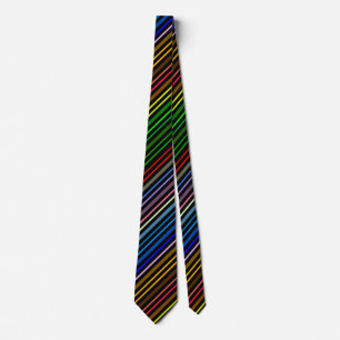 Cravate Multi Color Stripes