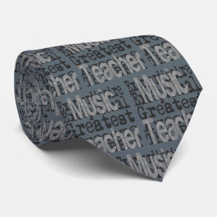 Cravate Music Teacher Extraordinaire
