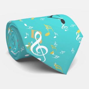 Cravate musique, musique, note, blanc, mélodie, clef, son,
