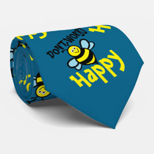Cravate Ne t'inquiète pas Abee Happy