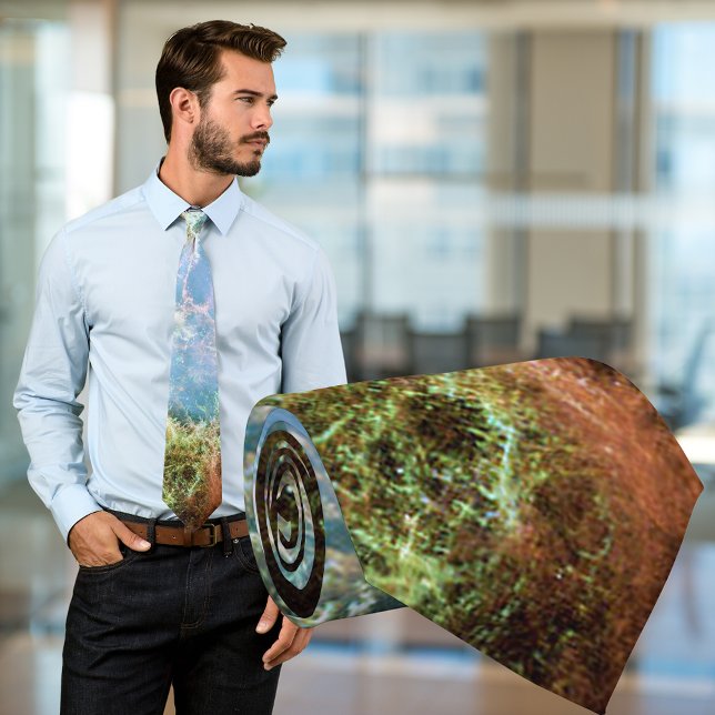 Cravate Nebula du crabe (Crab Nebula Neck Tie)