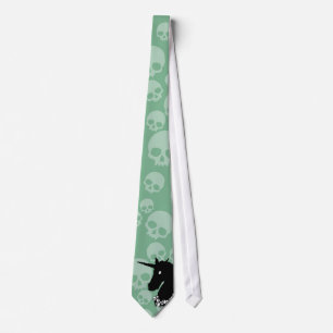 Cravate Necktie de la licorne zombie