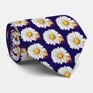 Cravate Necktie de la marine Stoa Daisy