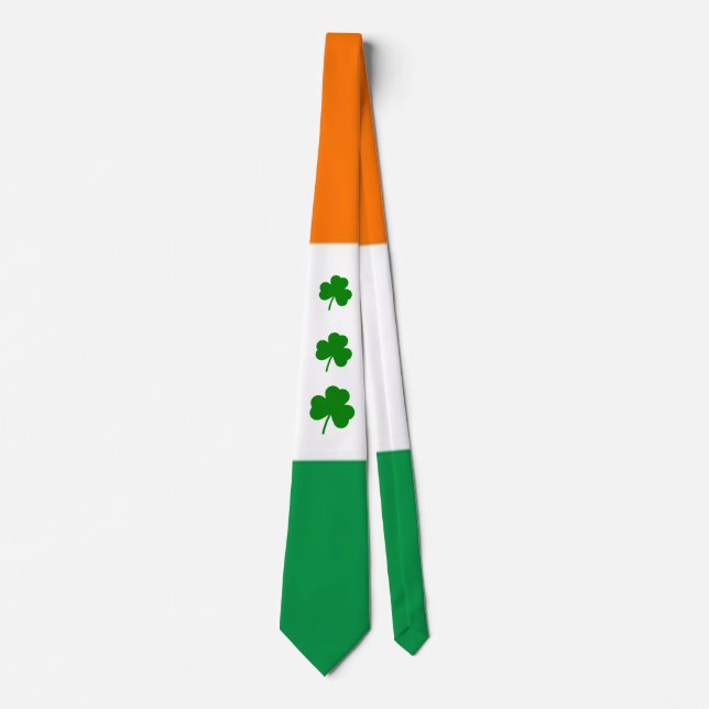 Cravate Necktie de la Saint Patrick (Devant)