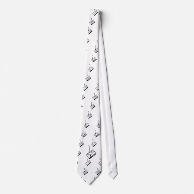 Cravate Necktie du contrôleur de jeu (Devant)