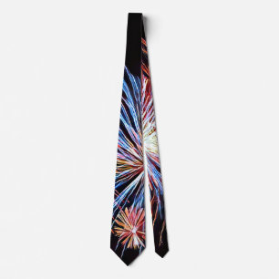 Cravate Necktie Fireworks