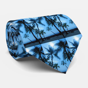 Cravate Necktie hawaïenne