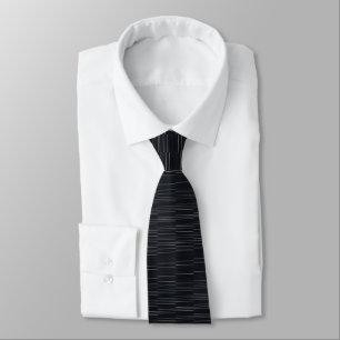Cravate Necktie Mosaïque de soie d'abeilles noires Willia