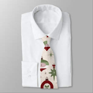Cravate Necktie ornements de Noël