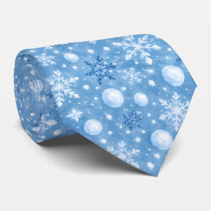 Cravate Neige hivernale