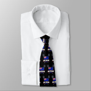 Cravate New Zealand NZ Lacrosse Tie