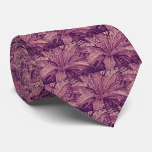 Cravate Nid d'oiseau Nest Fern Necktie - Heather rose