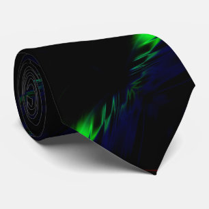 Cravate Nœud papillon noir moderne avec des traînées de pe