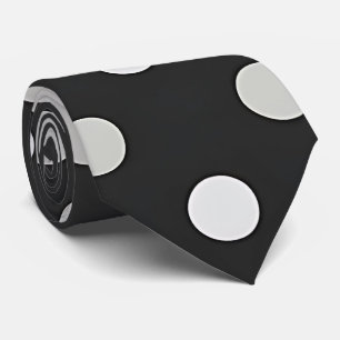Cravate noir élégant
