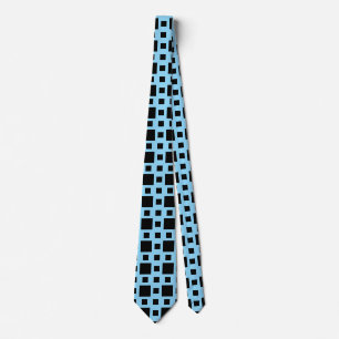Cravate Noir et Bleu