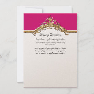 Cravate noire Elégance 2, Mariage d'or Invitations