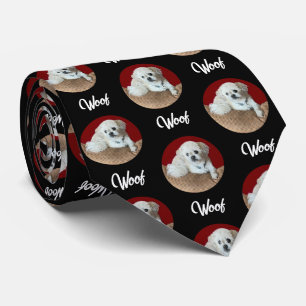 Cravate Noire Malshi Avec Images Rondes