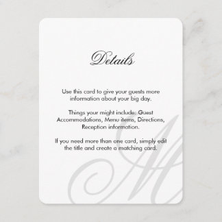 Cravate noire | Noir Blanc | Insérez carte