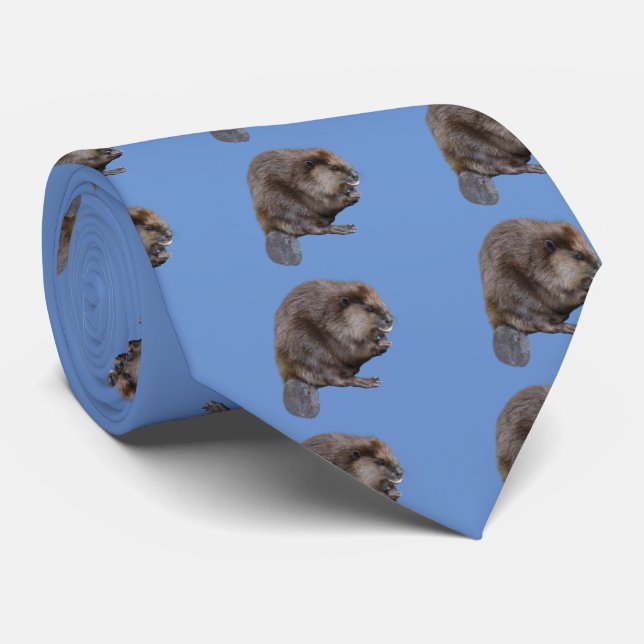 Cravate North American beaver (Roulé)