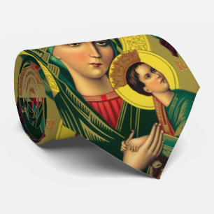 Cravate notre dame d'aide perpétuelle